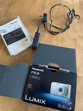 Panasonic Lumix DMC-FS3 8.1MP Digital Compact Used Fair Condition Box Charger