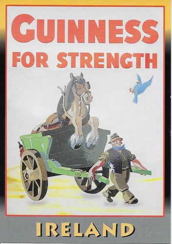 Guinness repro poster - , postcard
