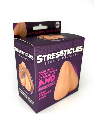 Funny rude stressticles - rude,