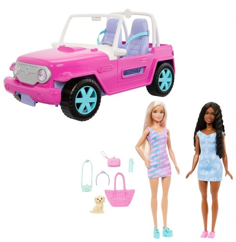 Barbie dream land jeep with - land, 2