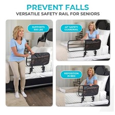 Adjustable Bed Rail for
