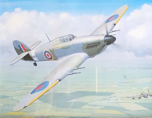 Vintage raf hurricane - vintage,