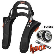 HANS Device FHR Sport 3  Large 20 Deg For Racing/Rally Car FIA Approved + Posts