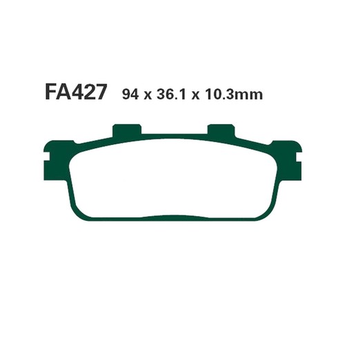 Pair pads ebc - pair, for