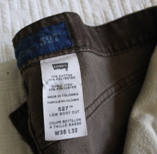 Vintage brown levi - brown, strauss