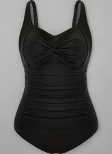 Hanna Nikole Womens Black Plus