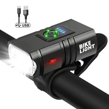 LED Mountain Bike Light USB