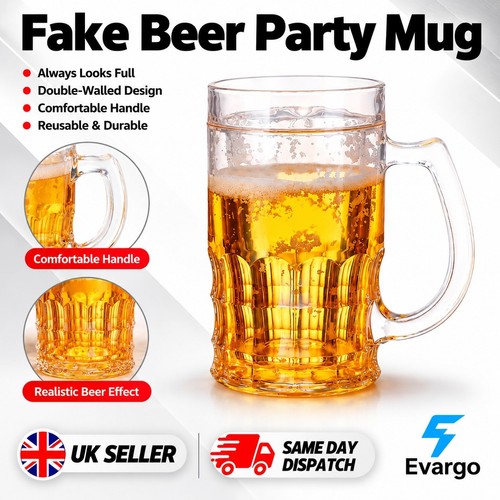 Fake beer mug tricks toy - tricks,