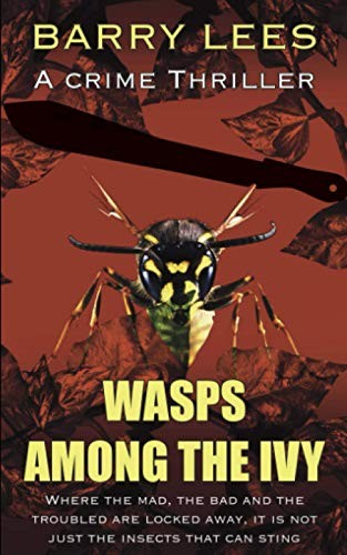 Wasps among the - wasps, ivy,