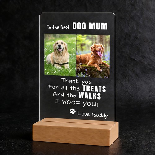 Personalized dog mum photo - personalized,