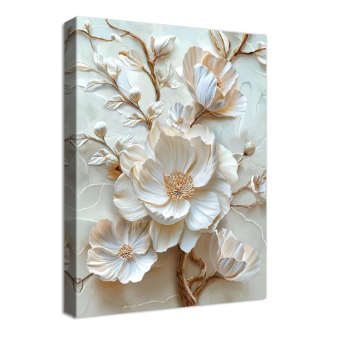 Wooden framed canvas - framed,