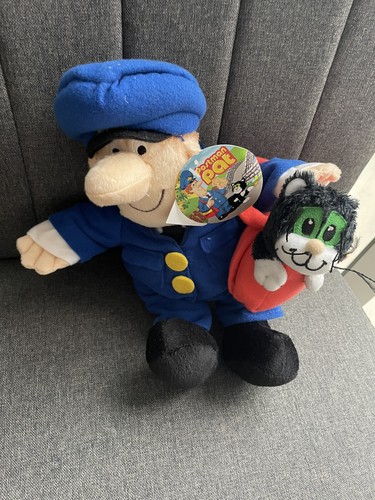 Postman pat plush - postman, soft
