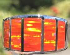 Orange fire Opal leaps of