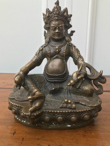 Bronze green buddha - green,