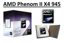 AMD Phenom II X4 945 Quad Core Processor 3.0 GHz, Socket AM2+/AM3, 95W CPU