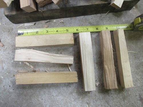 Pizza oven wood - 5, cut
