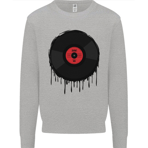 Dripping vinyl record - a,