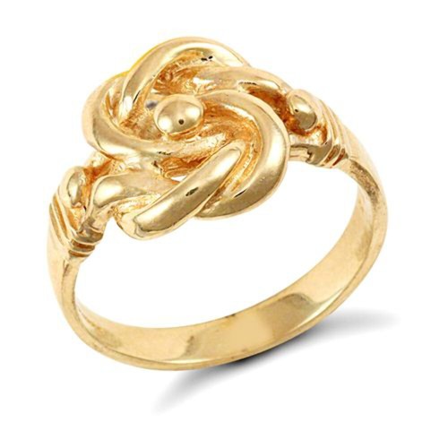 9ct yellow gold knot - 9ct,