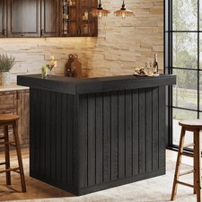 L-Shaped Home Bar Unit, 4-Tier