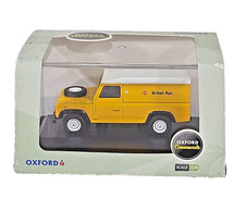 Oxford British Rail Land Rover Defender  Model 76DEF007 Diecast Scale 1:76 Box.
