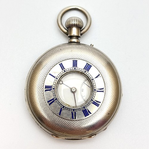Antique silver half hunter - silver,