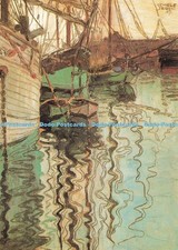 D266452 Sailing Vessels on Ruffled Water 1907 Magna Books Egon Schiele