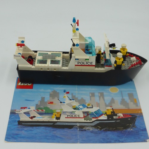 Lego 4021 system boat - 4021, police