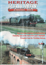 Heritage Railway Annual 2003 2 Disk DVD Set 175min Free Postage