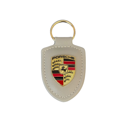 Porsche grey leather - grey, gold