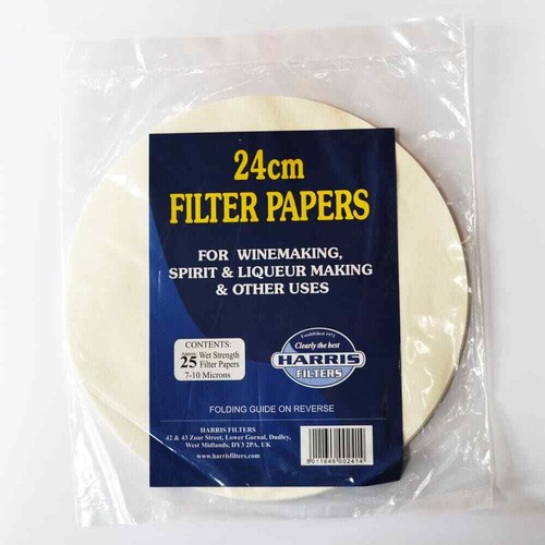 Harris wine filter papers - wine,