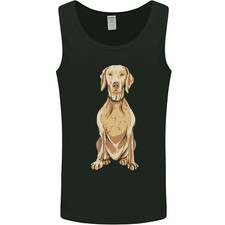A Hungarian Vizsla Posing Dog Mens Vest Tank Top