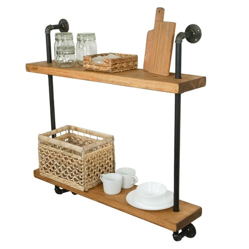 Wood shelving unit solid - wood,