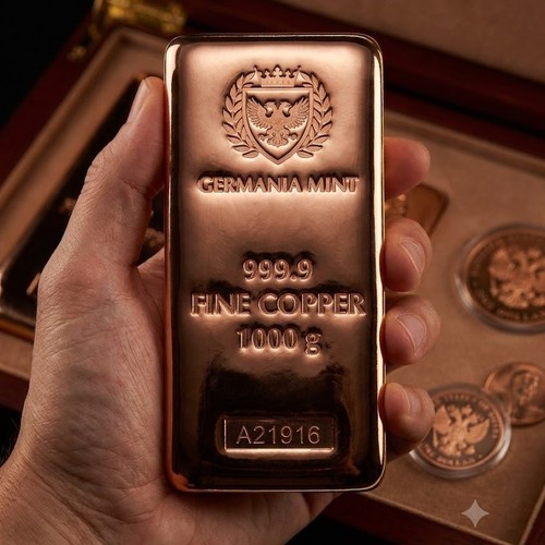 Germania mint copper - mint, cast