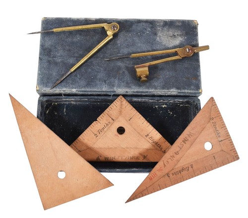 Vintage brass drawing - vintage,