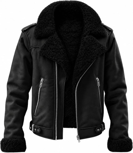 Men genuine sheepskin - genuine,