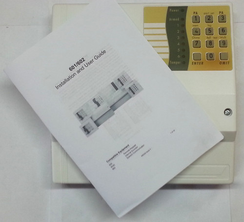 Scantronic 601 alarm control - scantronic,