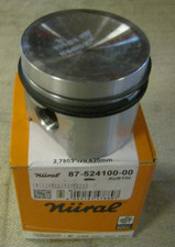 High compression dished piston - compression,