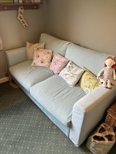 IKEA Vimle 2-Seater Sofa Bed Green Velvet