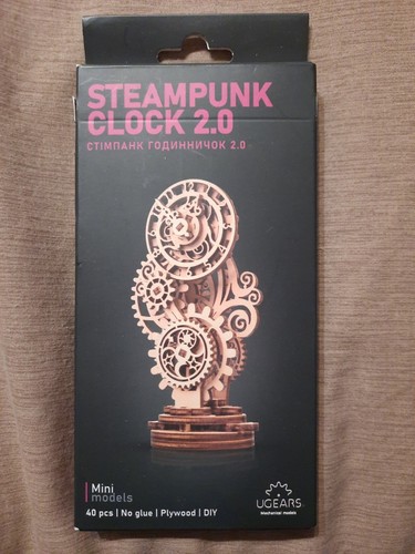 New ugears steampunk clock - ugears,