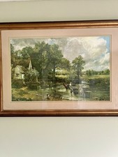 Vintage print John Constable “ The hay wain” Framed Picture