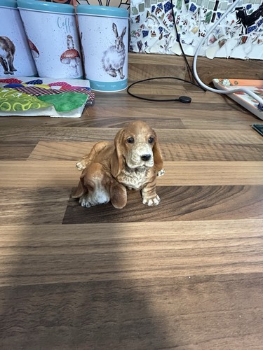 Vintage italian basset hound - vintage,