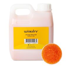 wisedry Silica Gel Desiccant Beads Bulk Self Indicating 2LBS In Resealable Tubs
