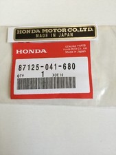 GENUINE HONDA STICKER DECAL