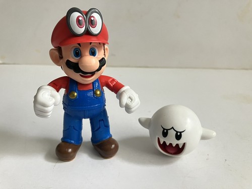 Mario and cappy with - cappy, boo