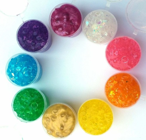 Glitter fishbowl slime - fishbowl,