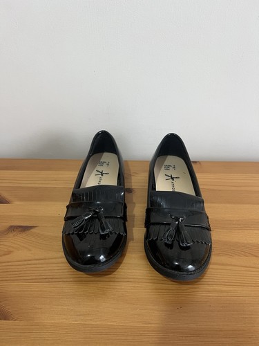 Black tassel loafer - tassel, shoes