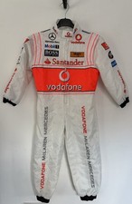 2007 Lewis Hamilton Vodafone Mercedes McLaren F1 Team Overall Suit Kids Children