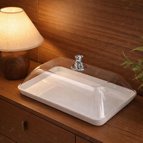 Cake stand with - with, lid,