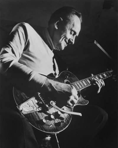 Jazz blues guitarist les paul - jazz,