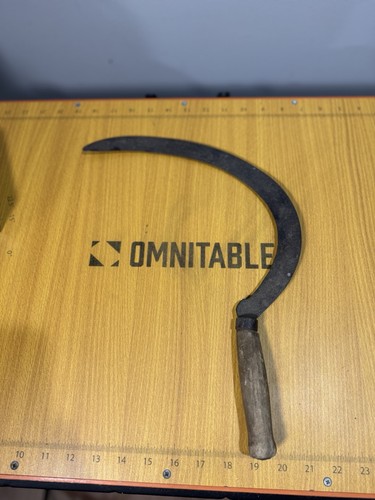 Vintage antique hand sickle - vintage,